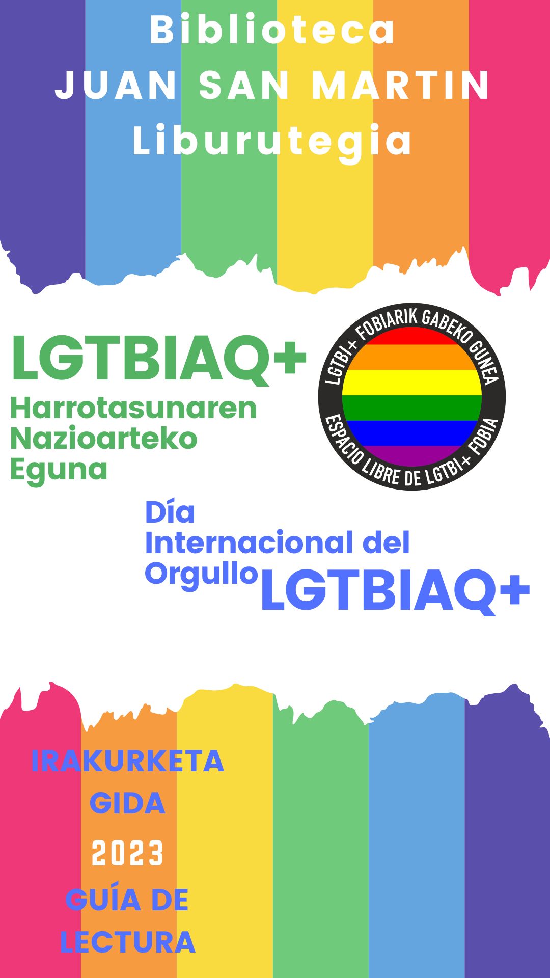 Portada guía LGTBIAQ+ 2023