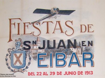 Cartel Fiestas de San Juan, 1912