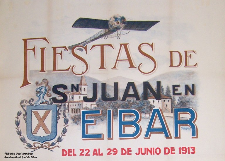 Cartel Fiestas de San Juan, 1912