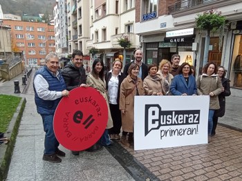 fotografía de la presentación de la campaña