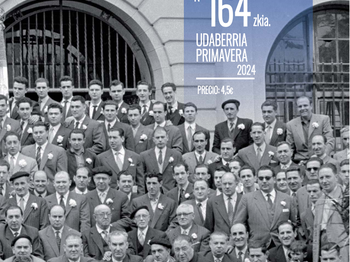 Pronto estará en la calle el último número de la revista Eibar (164) que corresponde a la primavera de 2024, número que ya está en esta web