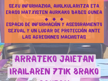 El Servicio SexuBizi-Gune Morea en las fiestas de Arrate