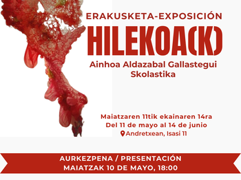 Presentación exposición Hilekoa(k)