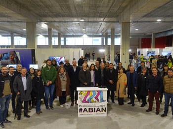 Imagen de la inauguración de la VI Feria de Formación Profesional #ABIAN. Fotografía: Debegesa.