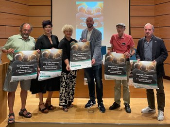 Imagen de la presentación del 'II Encuentro de Personas Mayores de Euskadi'. 