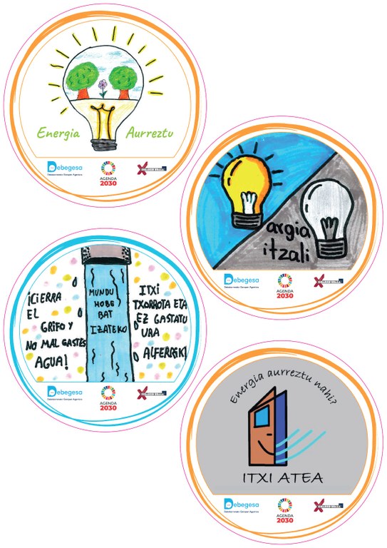 El Ayuntamiento de Eibar, Debegesa y los centros escolares de la ciudad se unen para impulsar la agenda 2030.