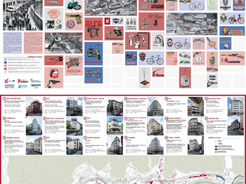 Eibarko mapa industrialaren irudia.