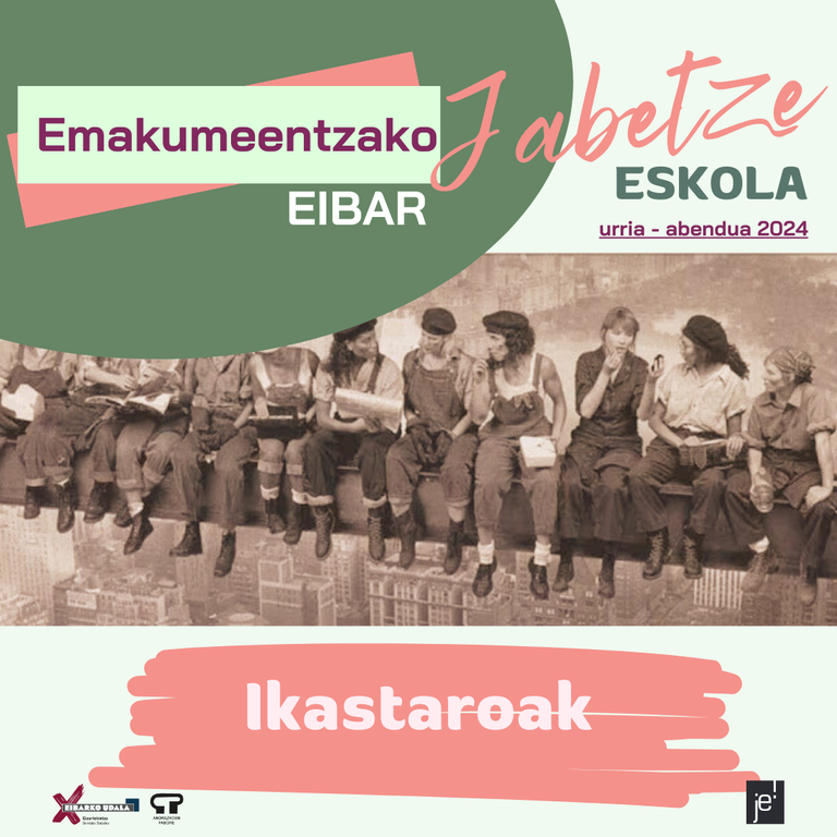 Udazkeneko Jabetze Eskolako ikastaro berrien izen-emate epea zabalik