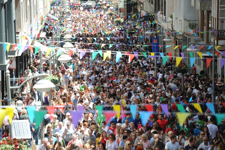 Eibar jaietan. Argazkia: Felix Morquecho