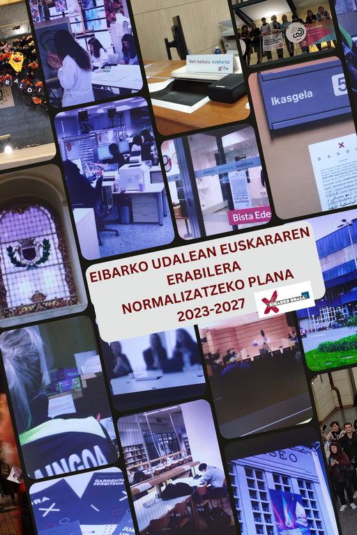 Udalbatzak aho batez onartu zuen "Eibarko Udalean Euskararen Erabilera Normalizatzeko Plana 2023-2027"