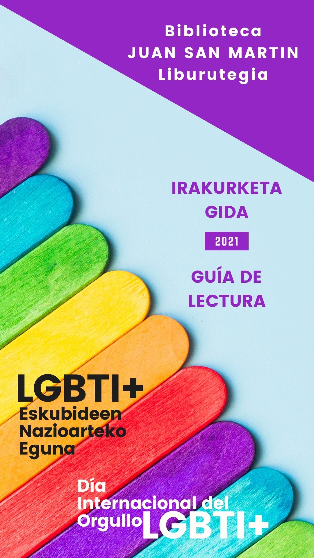 LGTB+ irakurketa gida azala