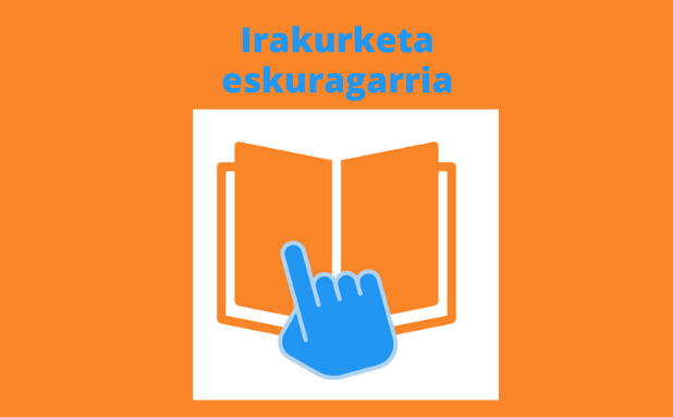 Irakurketa eskuragarria logoa